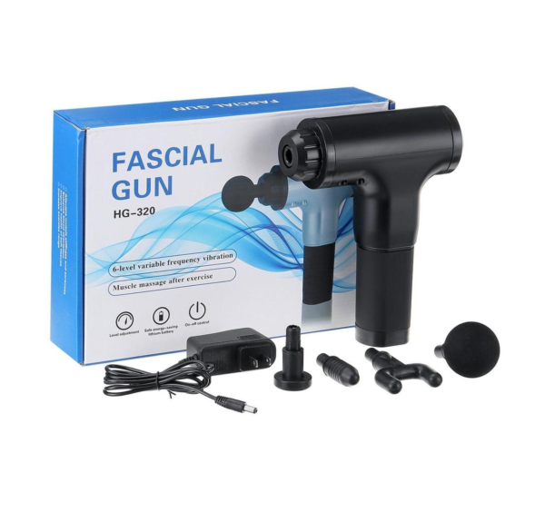 Fascial Gun Muscle Massager with Accessories - Image 3