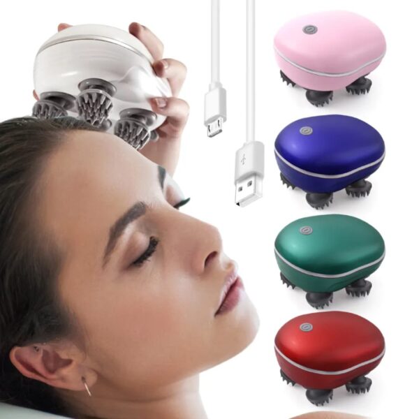 Head Scalp Massager Rechargeable