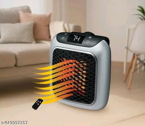 Remote control room heater